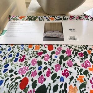 NEW MARIMEKKO RANTANITTY DUVET COVER AND SHAM SET, KING SIZE